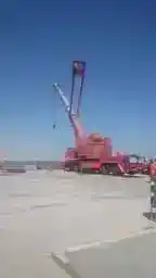 Liebherr LTM1300-1 Ain Sokhna Pier